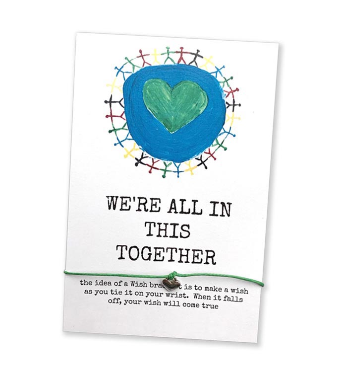 We're  All In This Together Wish Bracelet