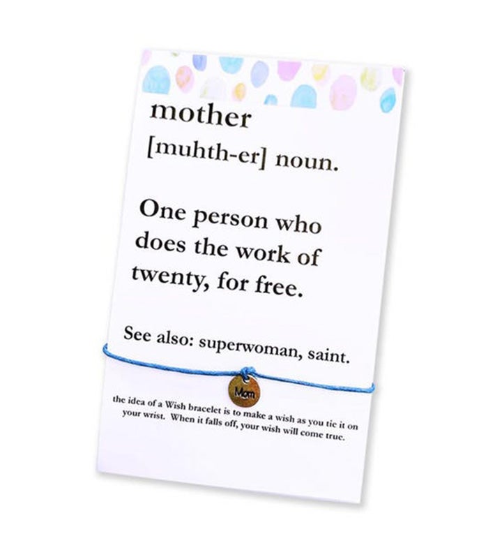 Mother Definition Mother's Day Wish Bracelet
