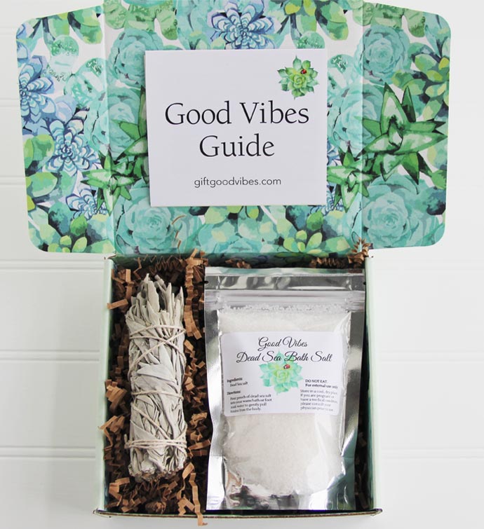 Good Vibes Sage Gift Box