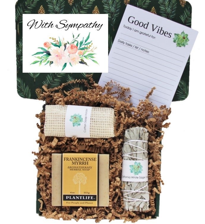 "With Sympathy" Good Vibes Men's Gift Box
