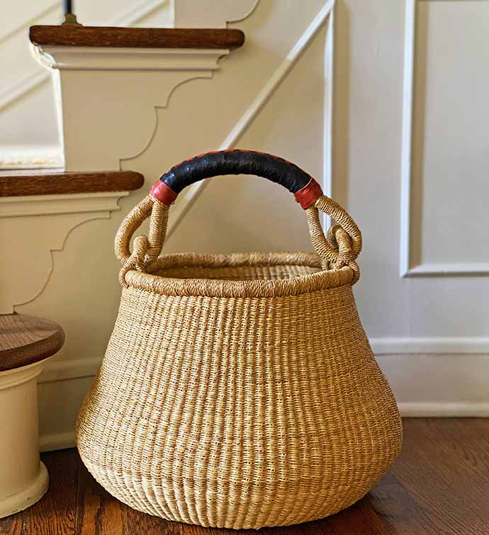 Handmade Gambigo Pot Basket