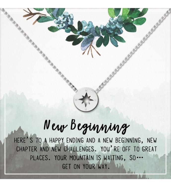 Anavia Dainty Compass Class Of 2022 Graduation Pendant Necklace