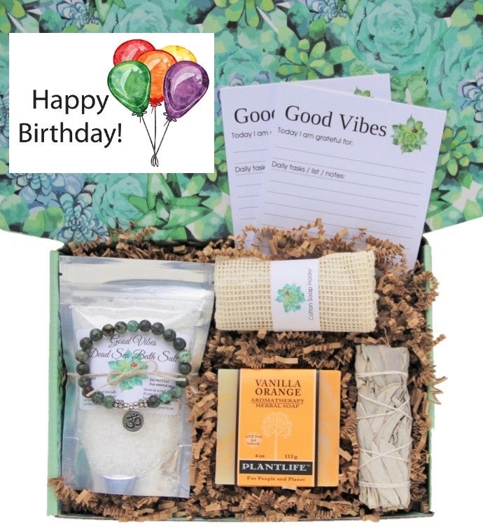 “Happy Birthday” Good Vibes Women’s Gift Box