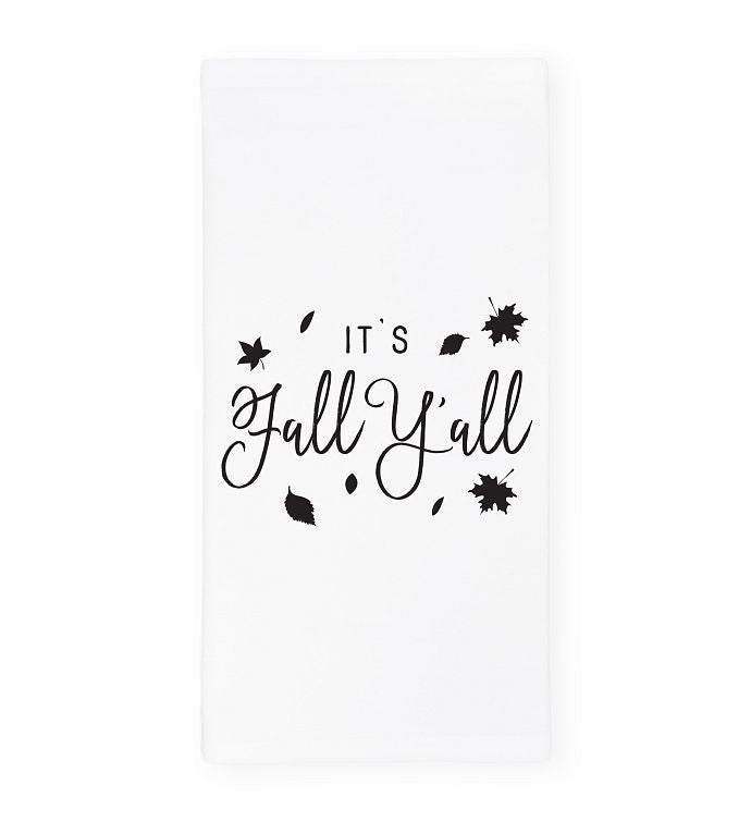 &quot;Hello Fall!&quot; Kitchen Towel