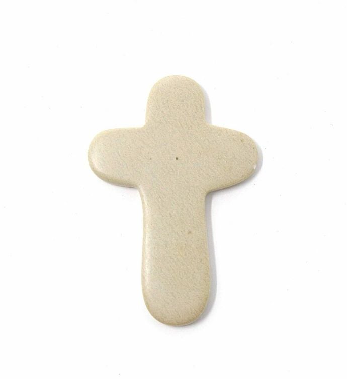 Hand Carved Soapstone Comfort Crosses, Set Of 10