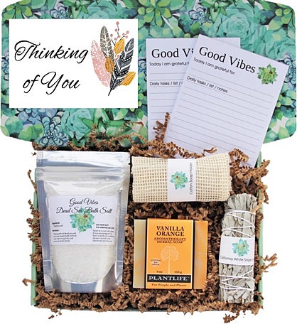 "Thinking of You" Good Vibes Women's Gift Box 