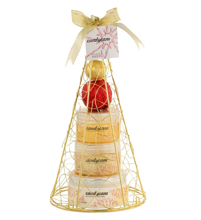 Holiday Tree Bath And Body Gift Set