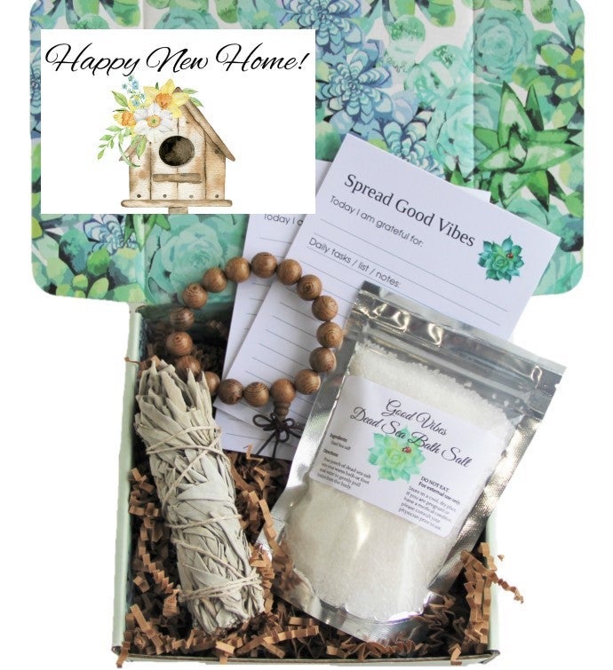 Good Vibes Housewarming Sage Gift Box