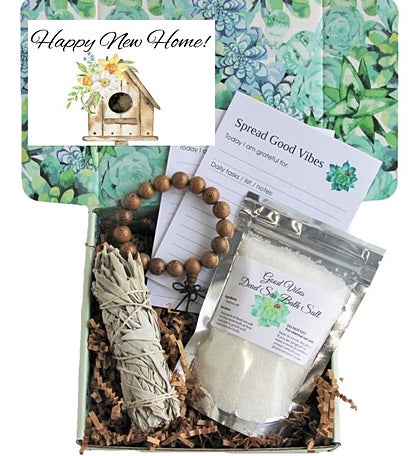 Good Vibes Housewarming Sage Gift Box