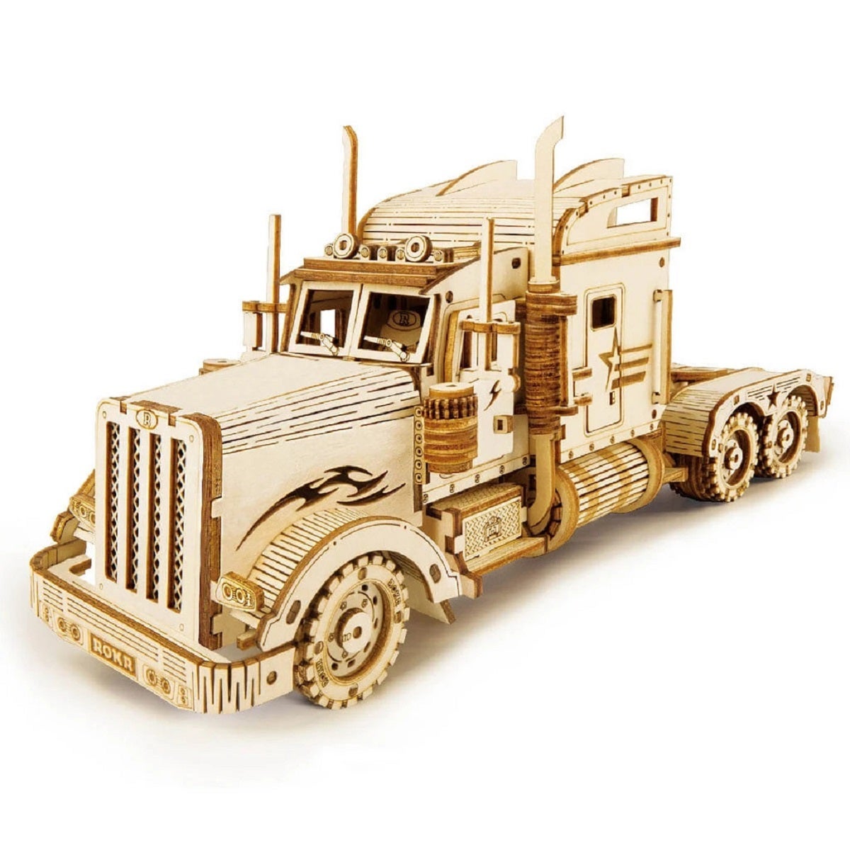Transportation DIY 3D Wood Puzzle