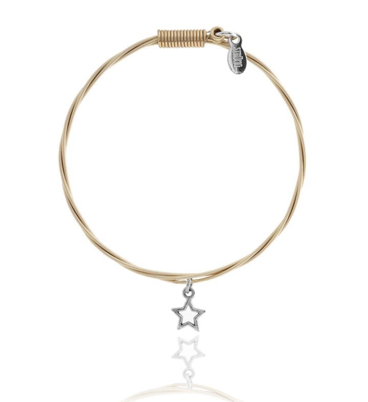 "Shining Star" - Guitar String Bracelet