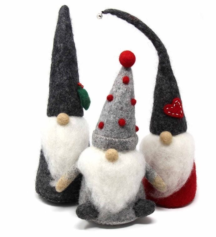 Christmas Felt Handmade Gnomes