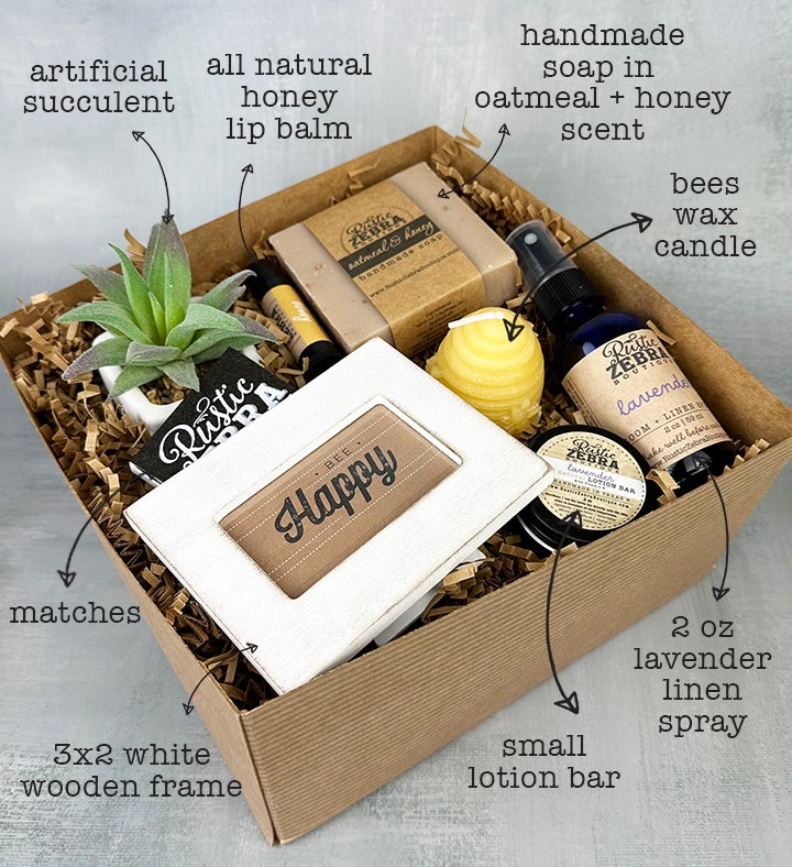 Thank You For Beeing Succulent Spa Gift Box