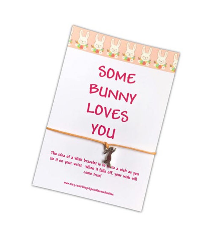 Some Bunny Loves You Wish Bracelet