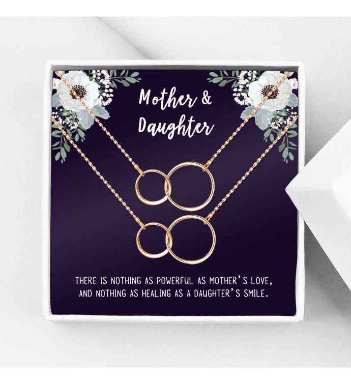 Mother and Daughter Necklaces