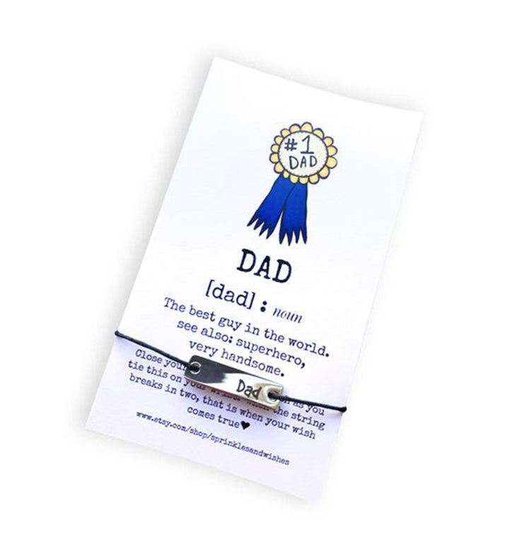 Fathers Day Wish Bracelet