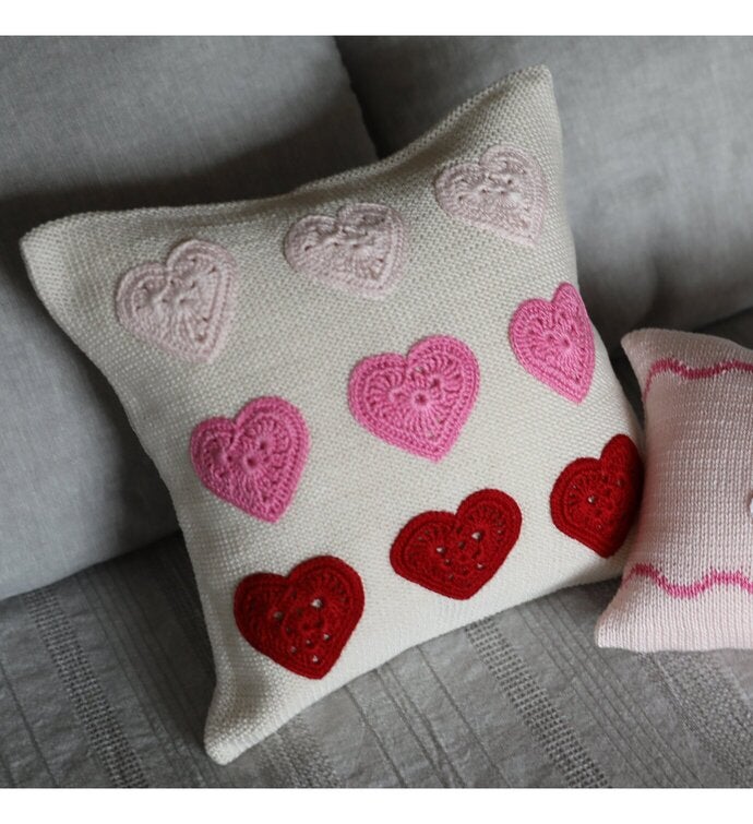 Ombre Heart Pillow