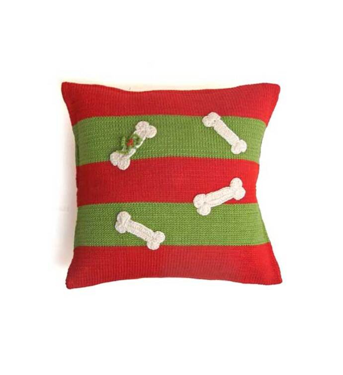 Dog Bone 10" Pillow