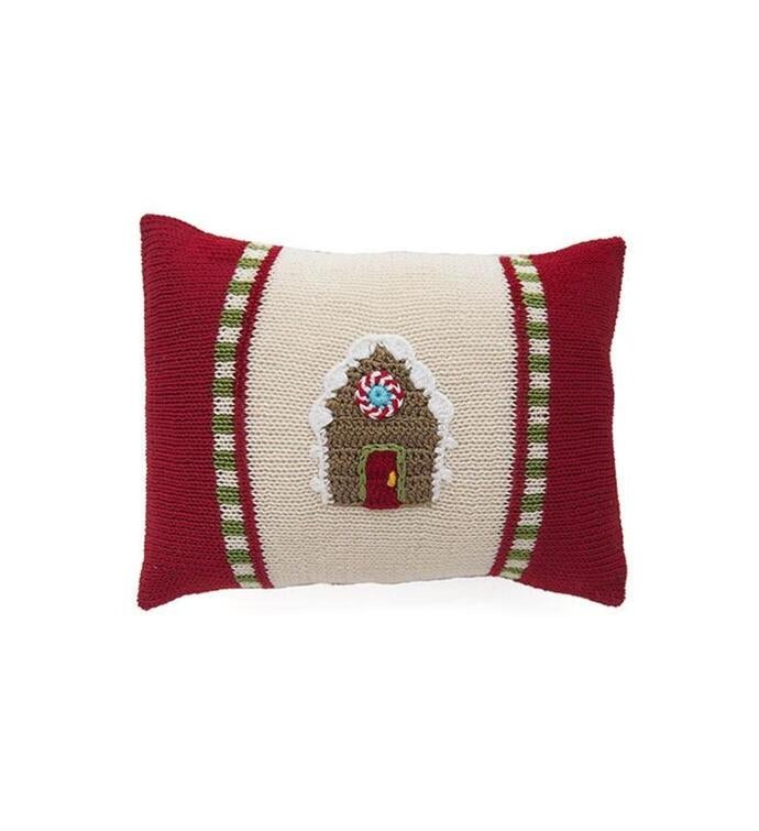 Gingerbread House Mini Pillow