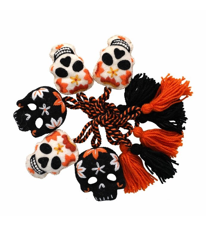 Skull Halloween Garland