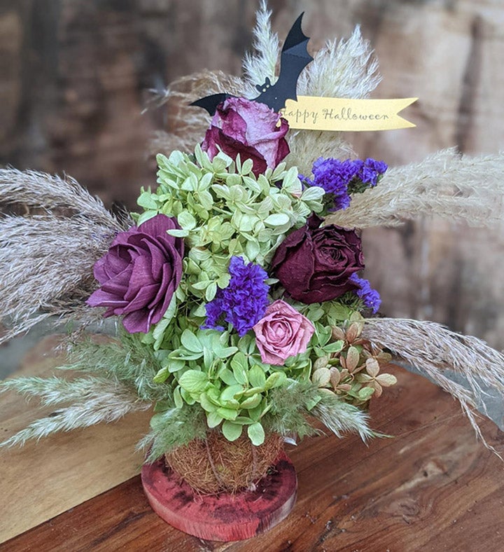 Luxury Gift Set Dried Natural Flower Bouquet With Fragrance