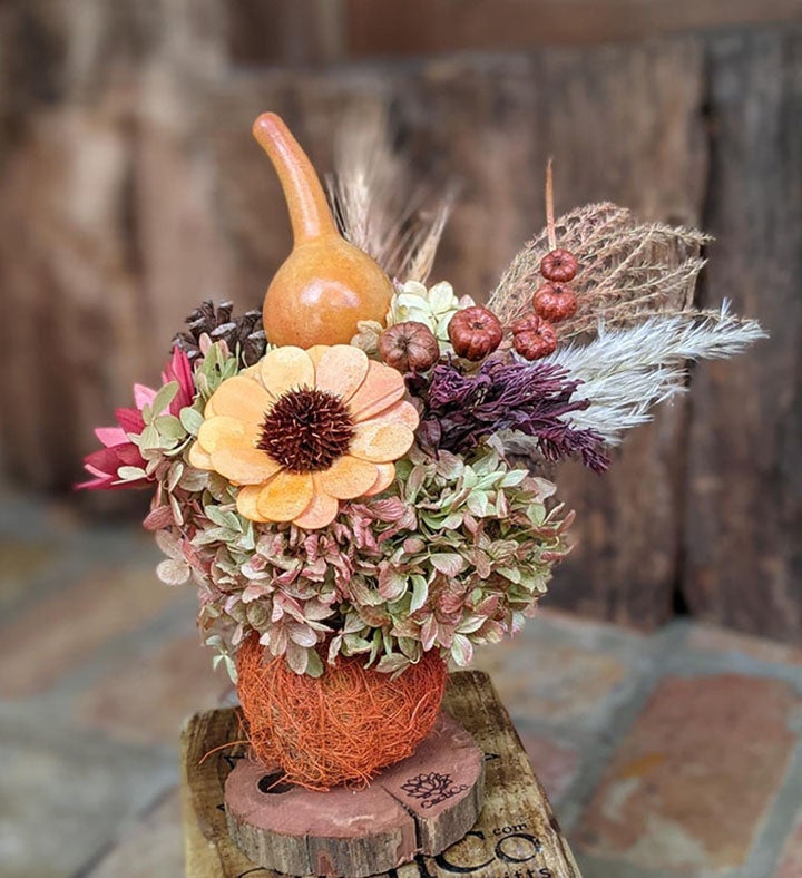 Happy Fall Centerpiece With Fragrance