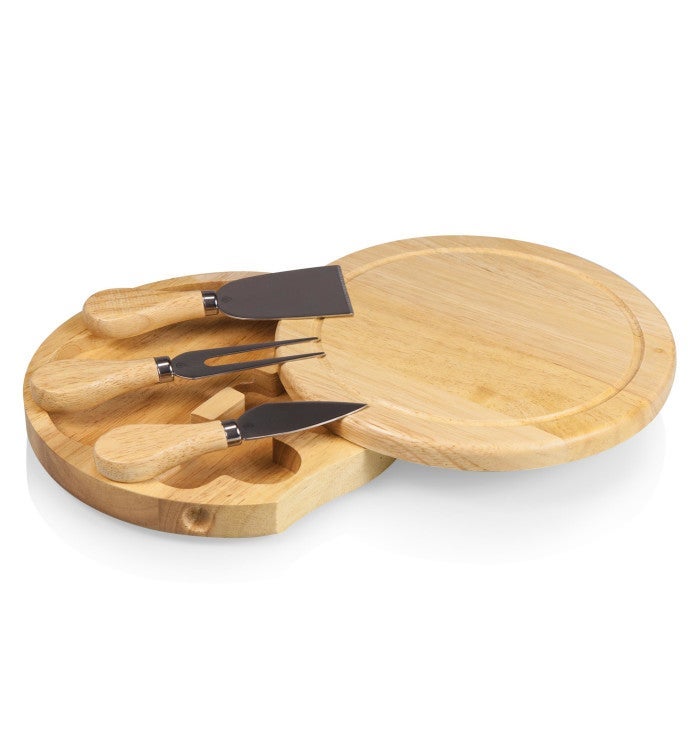 Brie Cheese Cutting Board & Tools Set
