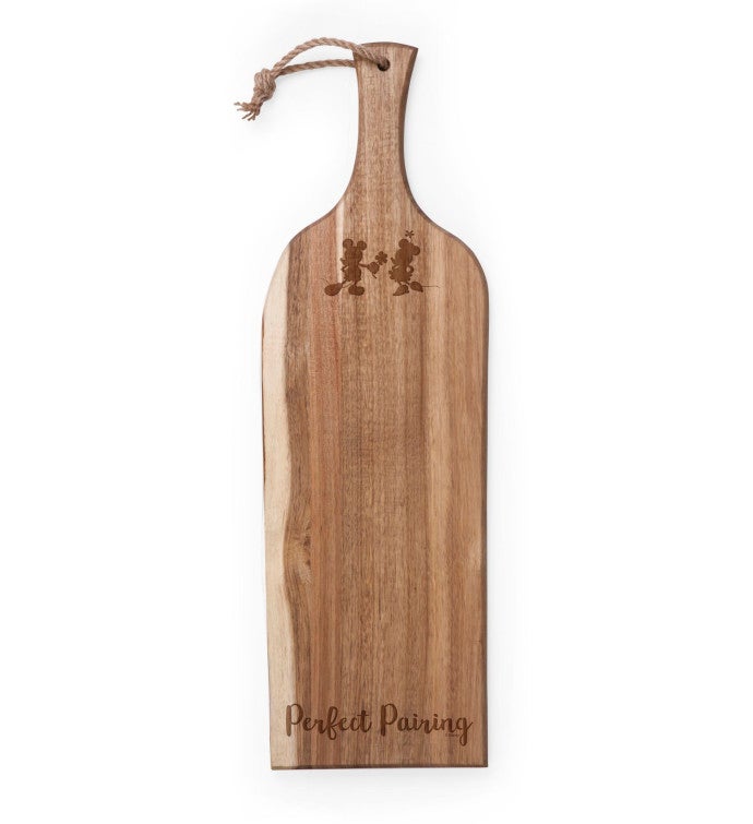 Minnie & Mickey Artisan 24" Acacia Serving Plank