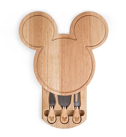 Mickey Head Shaped Cheese Board With Tools