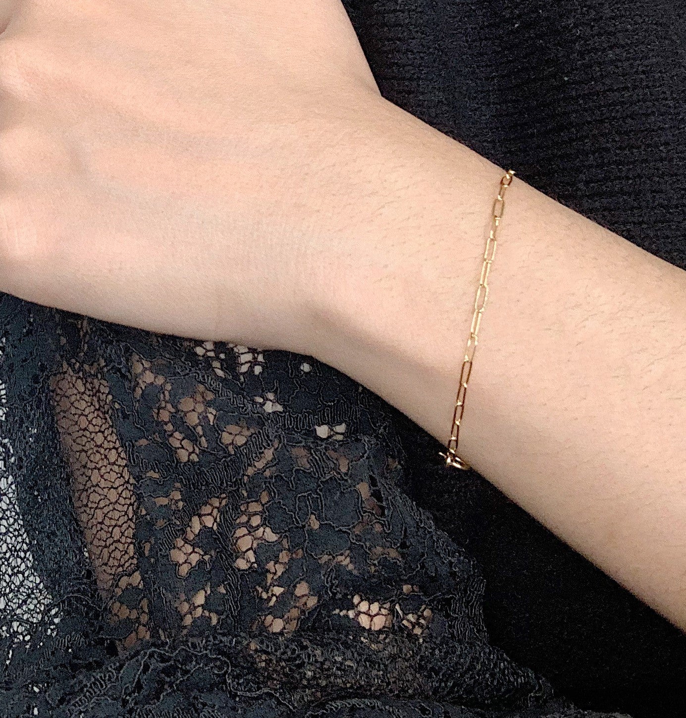 14k Gold Filled Chain Bracelet