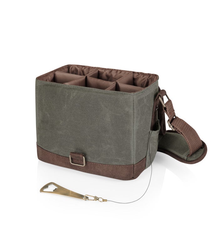 Beer Caddy Cooler Tote With Opener