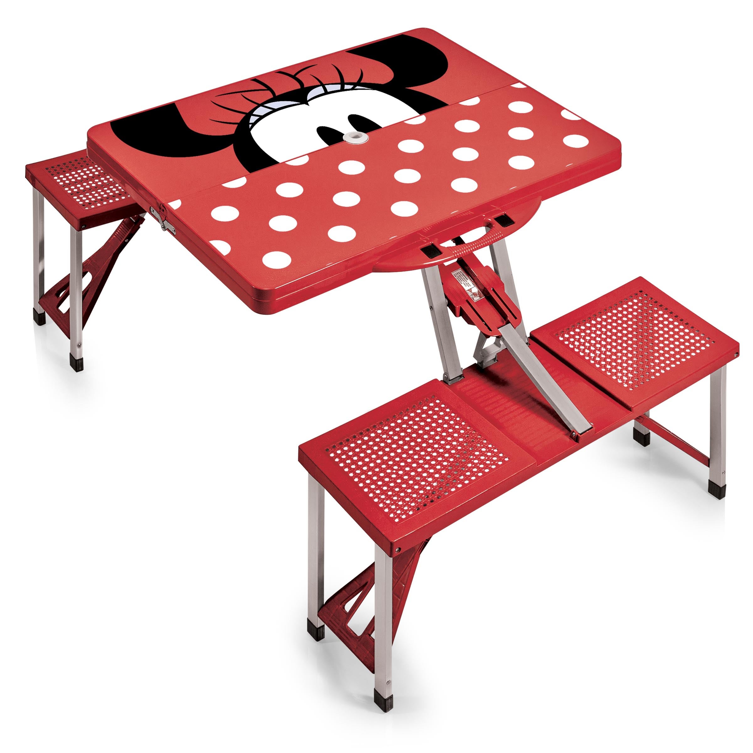 Disney Picnic Table Portable Folding Table with Seats