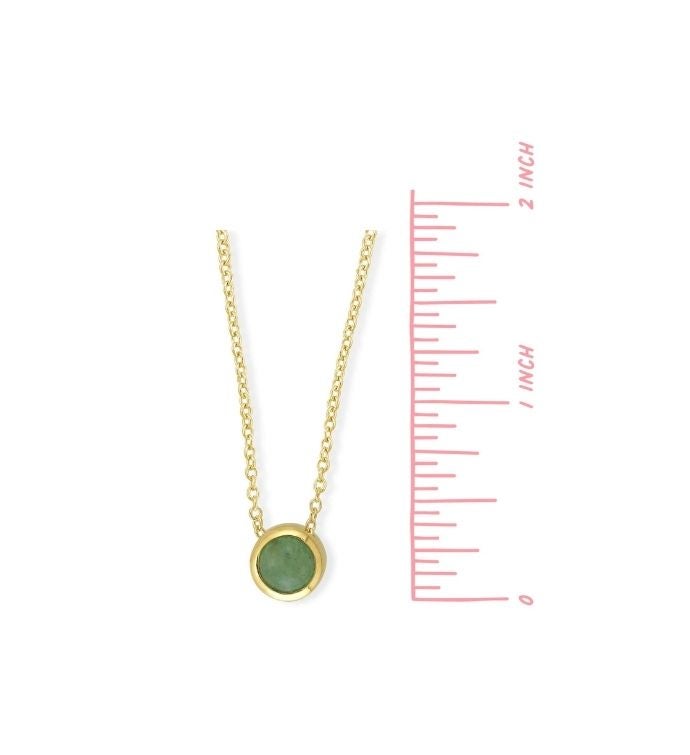 Opportunity Aventurine Pendant Necklace