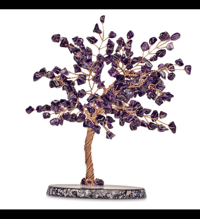 Oasis Fen Shui Amethyst Crystal Tree