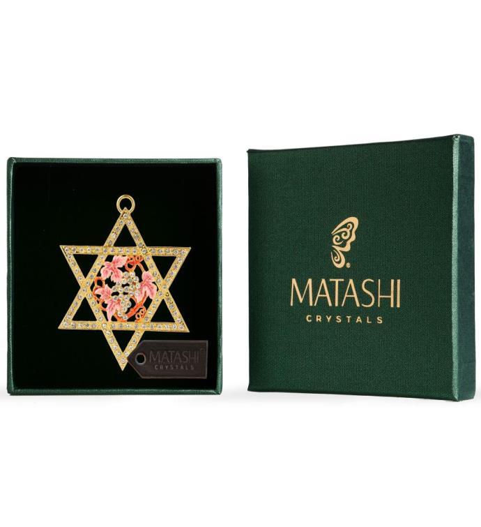 Traditional Star Of David Hanging Ornament