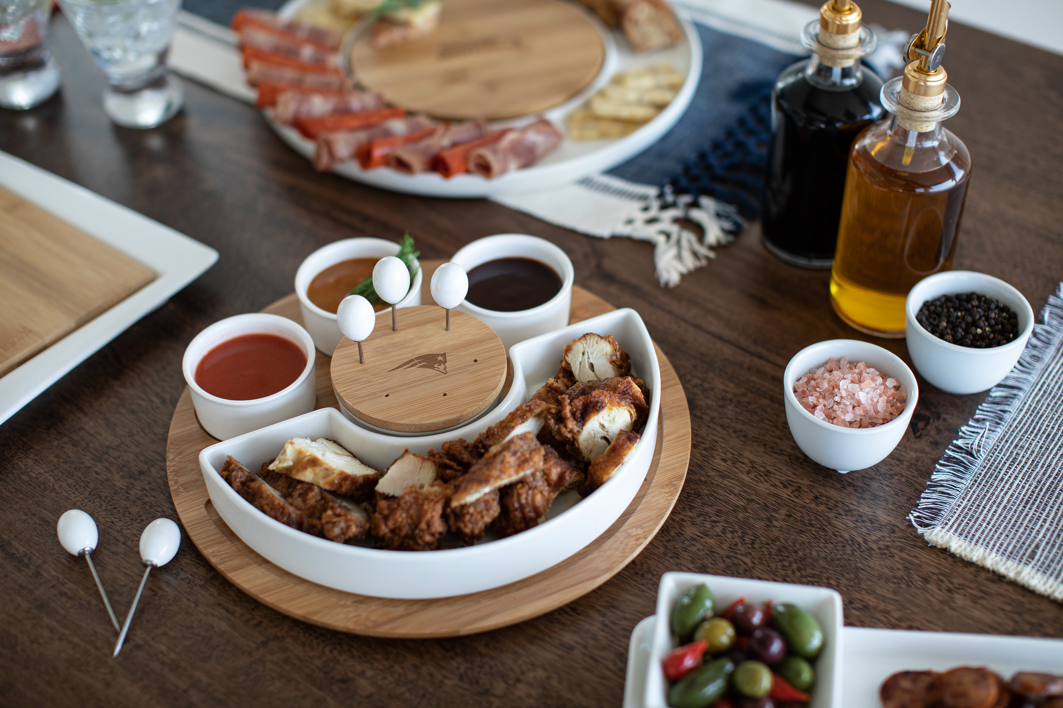 NFL Symphony Appetizer Serving Tray