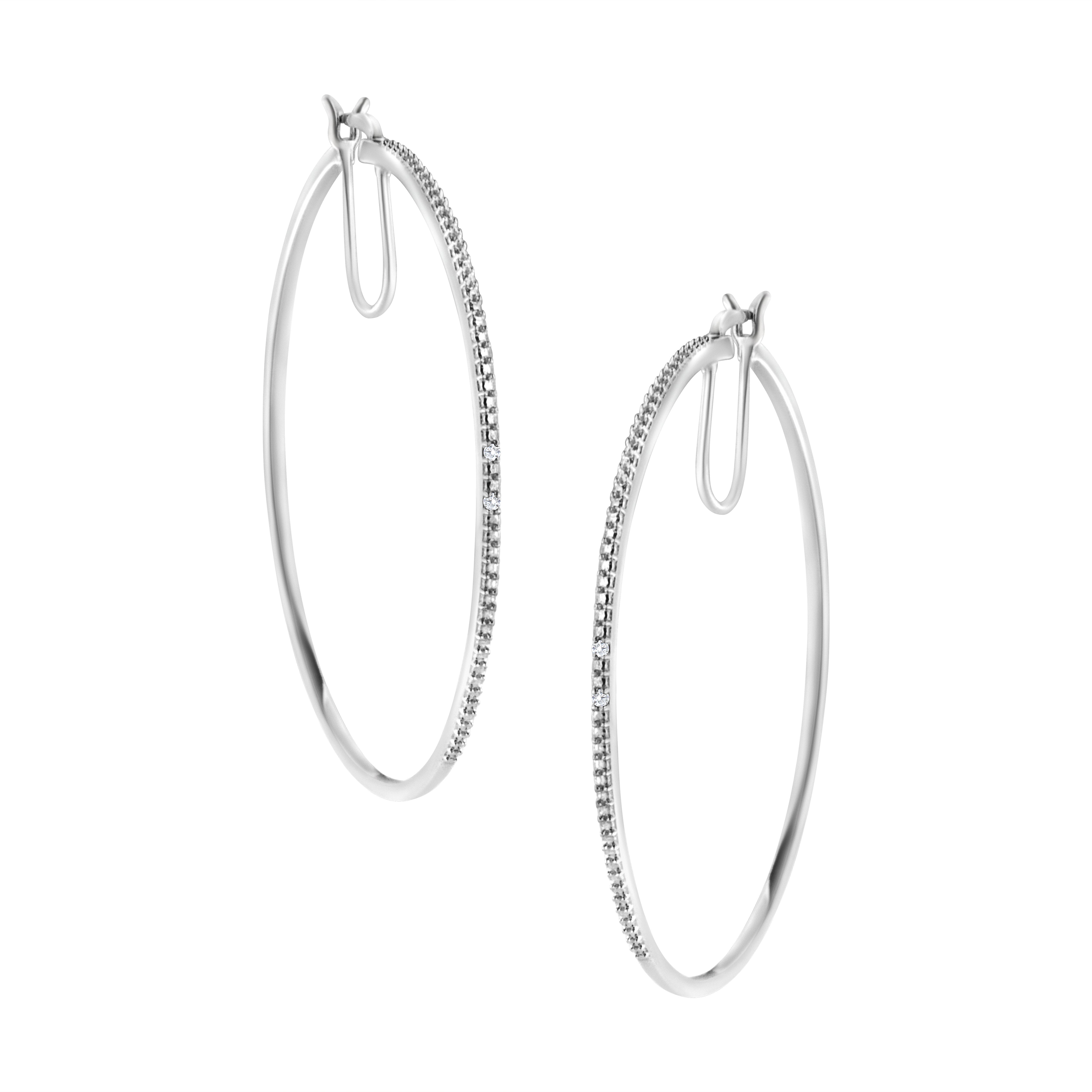 925 Sterling Silver Hoops Earring | Marketplace | 1800Flowers