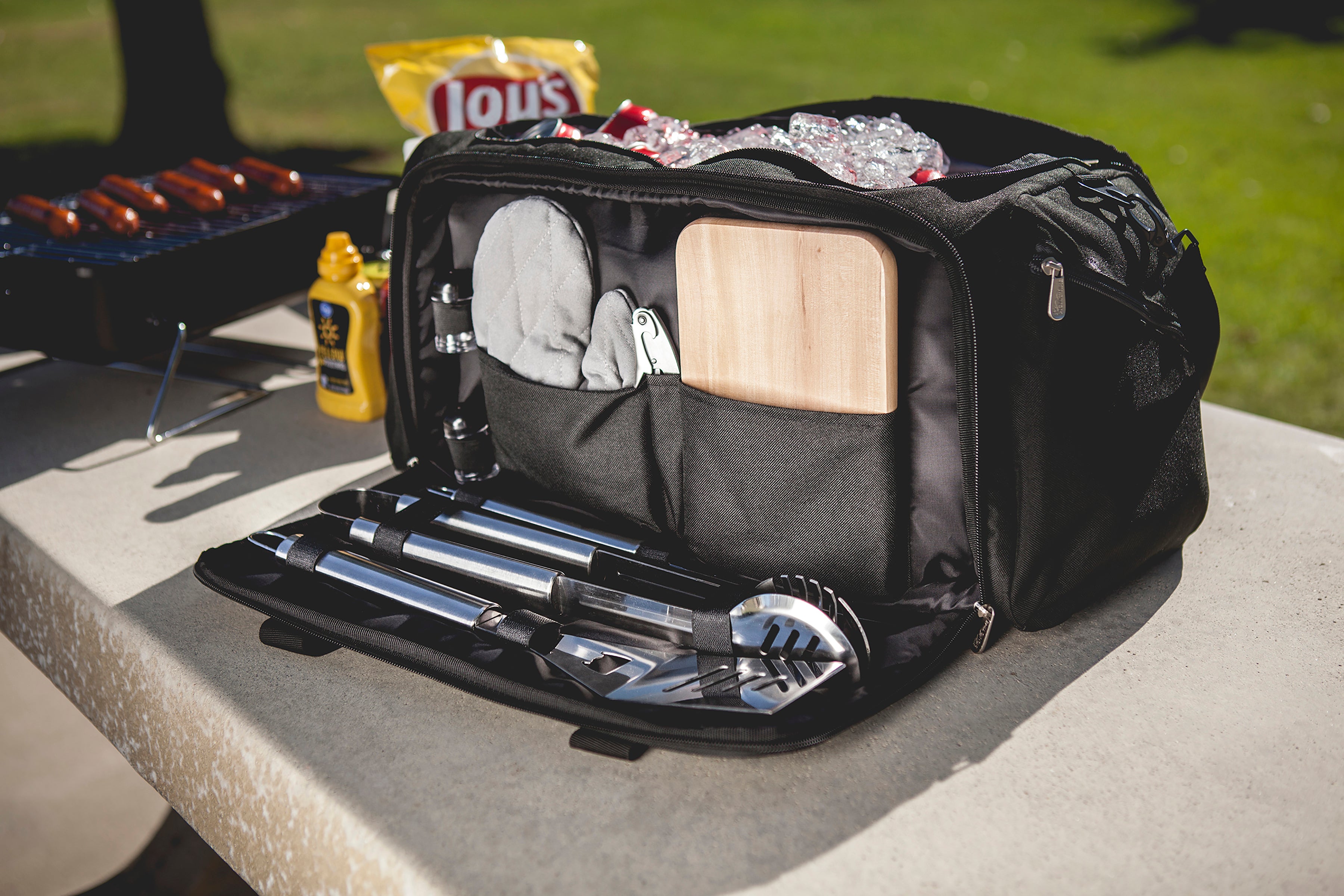 Bbq Kit Grill Set & Cooler
