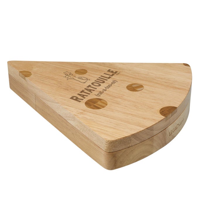 Ratatouille - Swiss Cheese Cutting Board & Tools Set