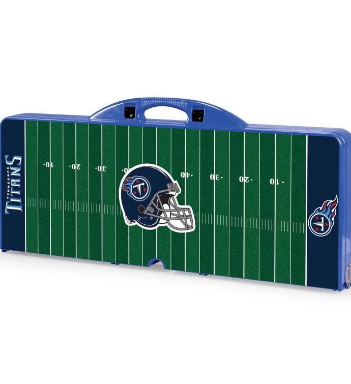 NFL Picnic Table Portable Folding Table With Seats