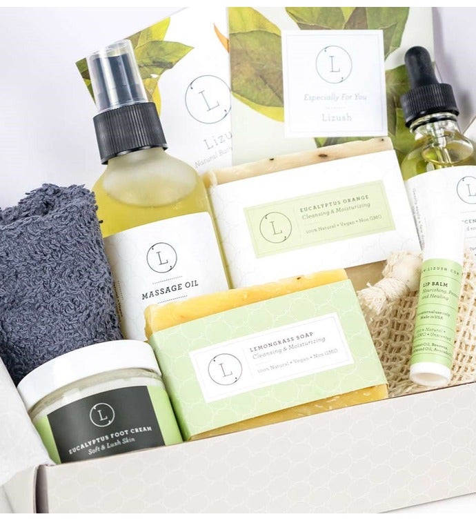 Self Care Kit for Men   Grooming Eucalyptus Gift Box