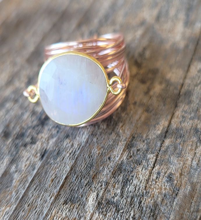 Torrey Ring In Moonstone