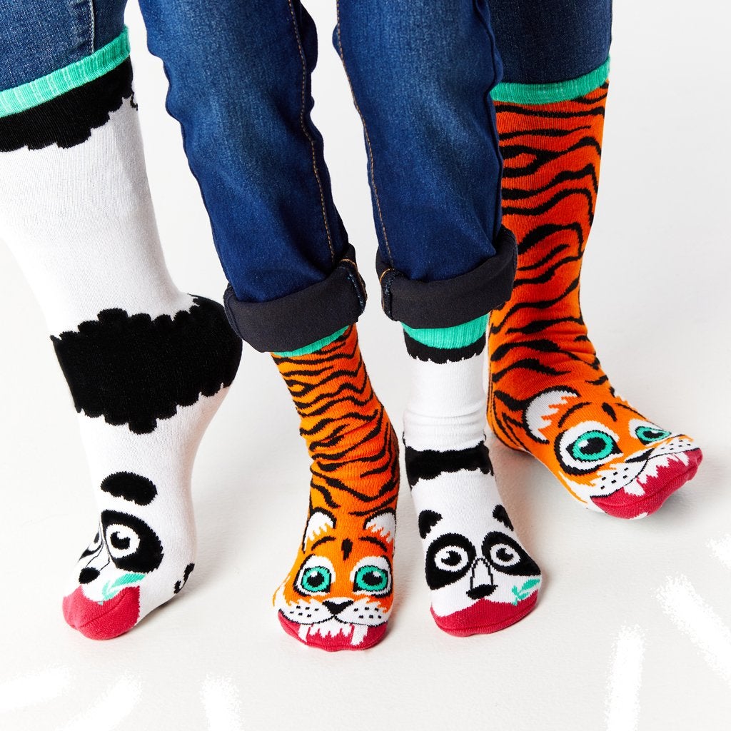 Tiger & Panda Pals Socks