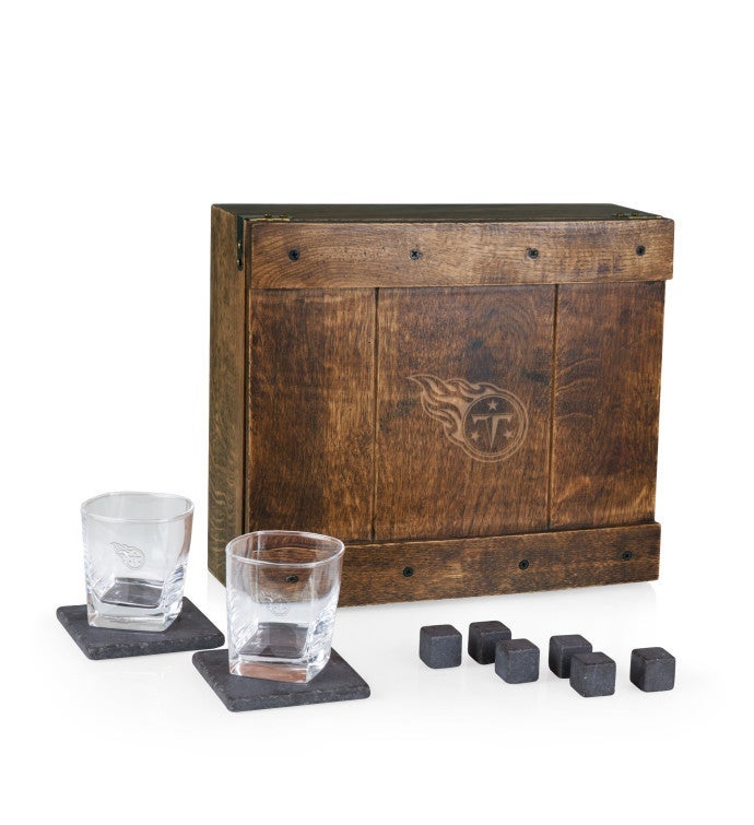 NFL Whiskey Box Gift Set