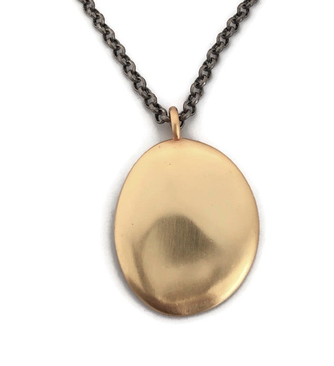 Large Touch Stone Pendant To Help You Relax