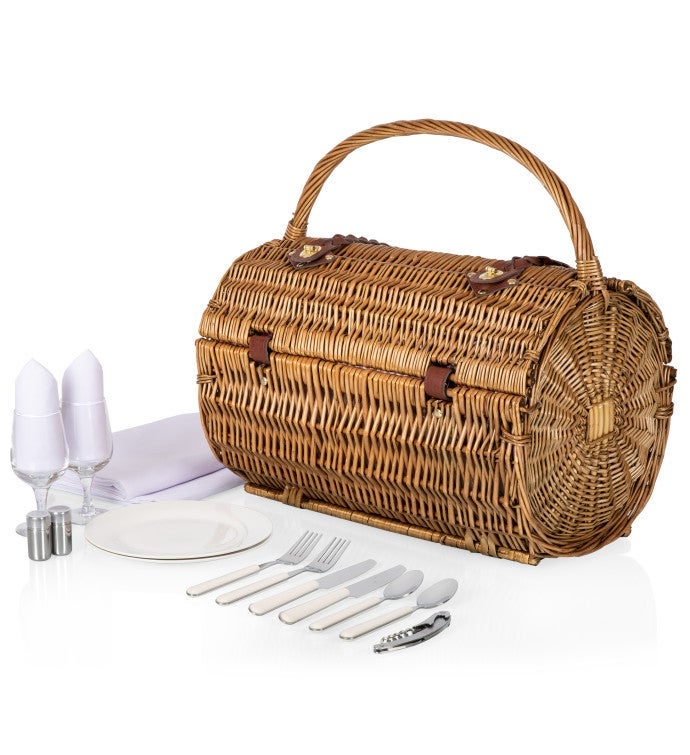 Barrel Picnic Basket