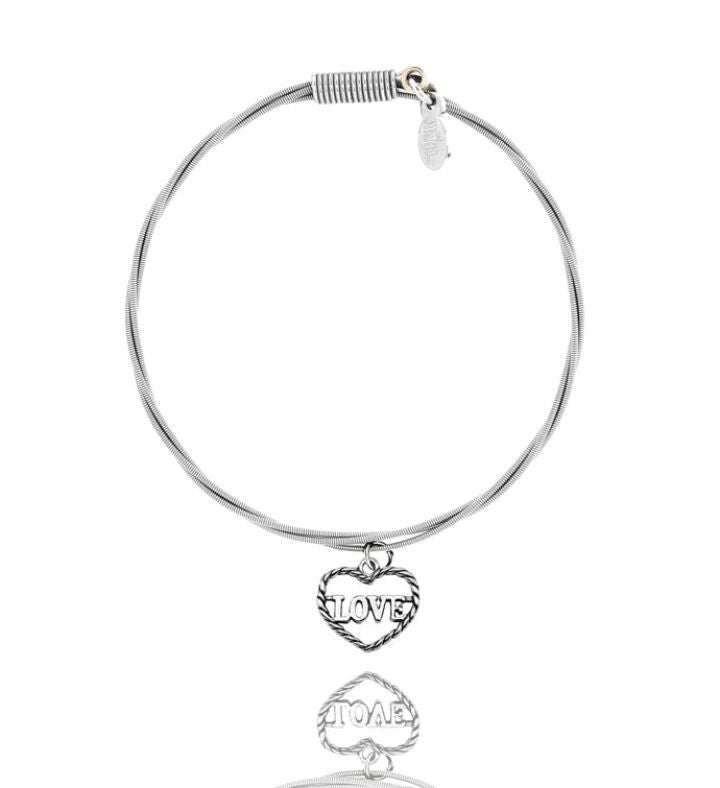 "More Than Words"- Guitar String Jewelry