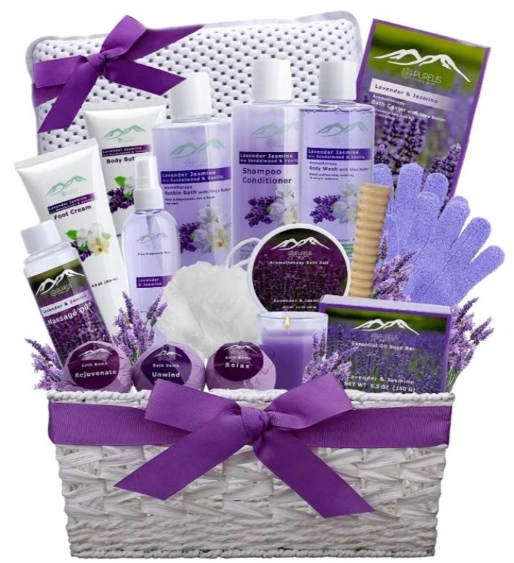 Deluxe 20 piece Bath & Body Gift Basket