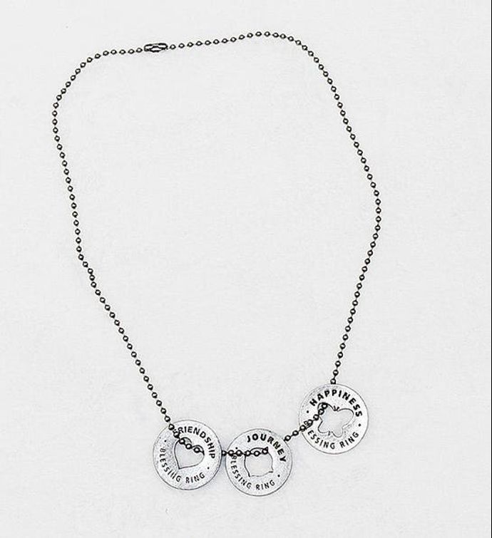 Blessing Rings Friends On A Necklace