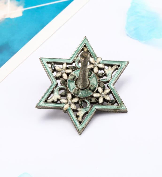 Hand painted Spinning Dreidel Holiday Ornaments